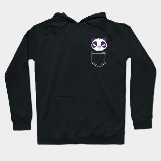 pocket panda Hoodie by neargads